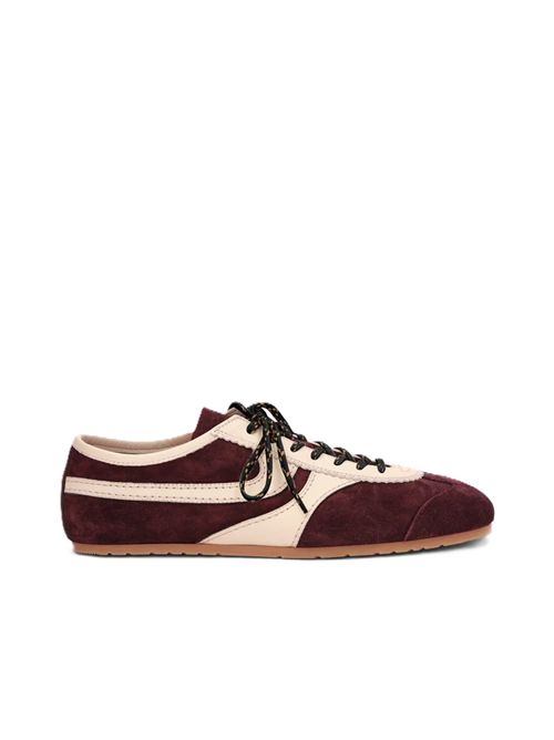 Suede sneakers DRIES VAN NOTEN | 262-021700-0132402 DARK PURPLE